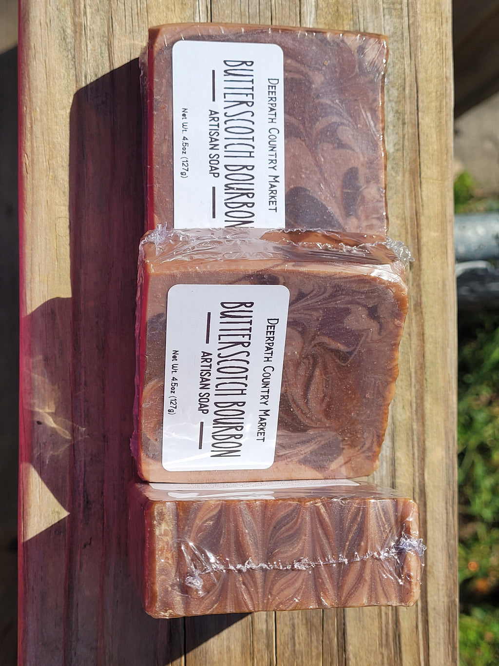 Butterscotch Bourbon Artisan Soap Bar
