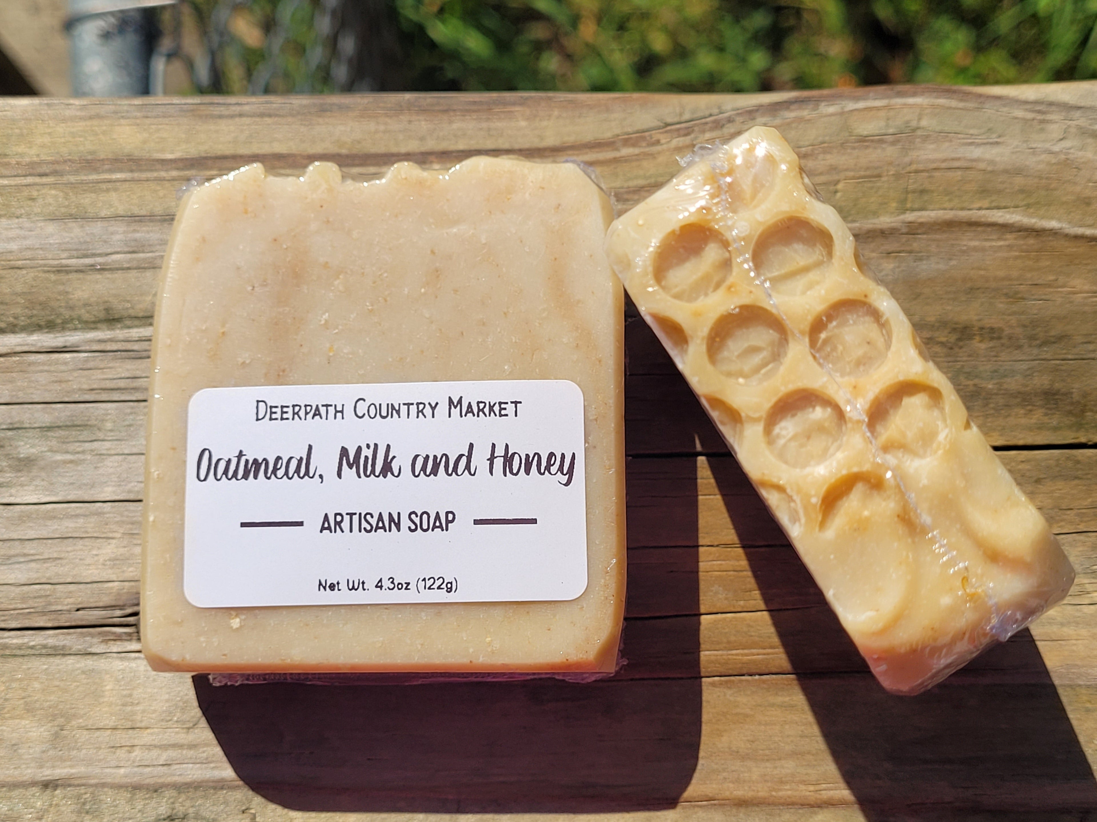 Oatmeal Milk and Honey Scented Artisan Soap