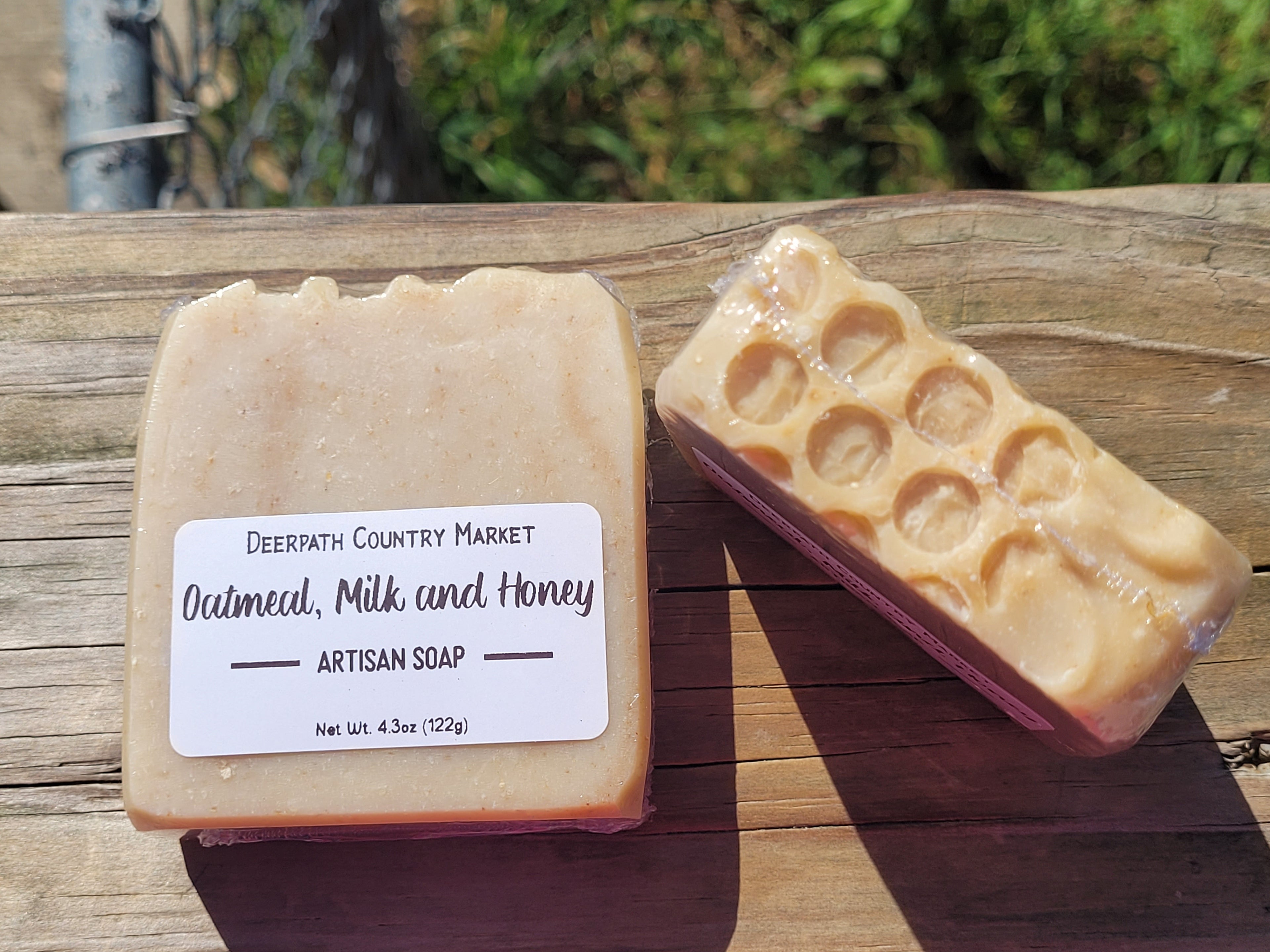 Oatmeal Milk and Honey Scented Artisan Soap