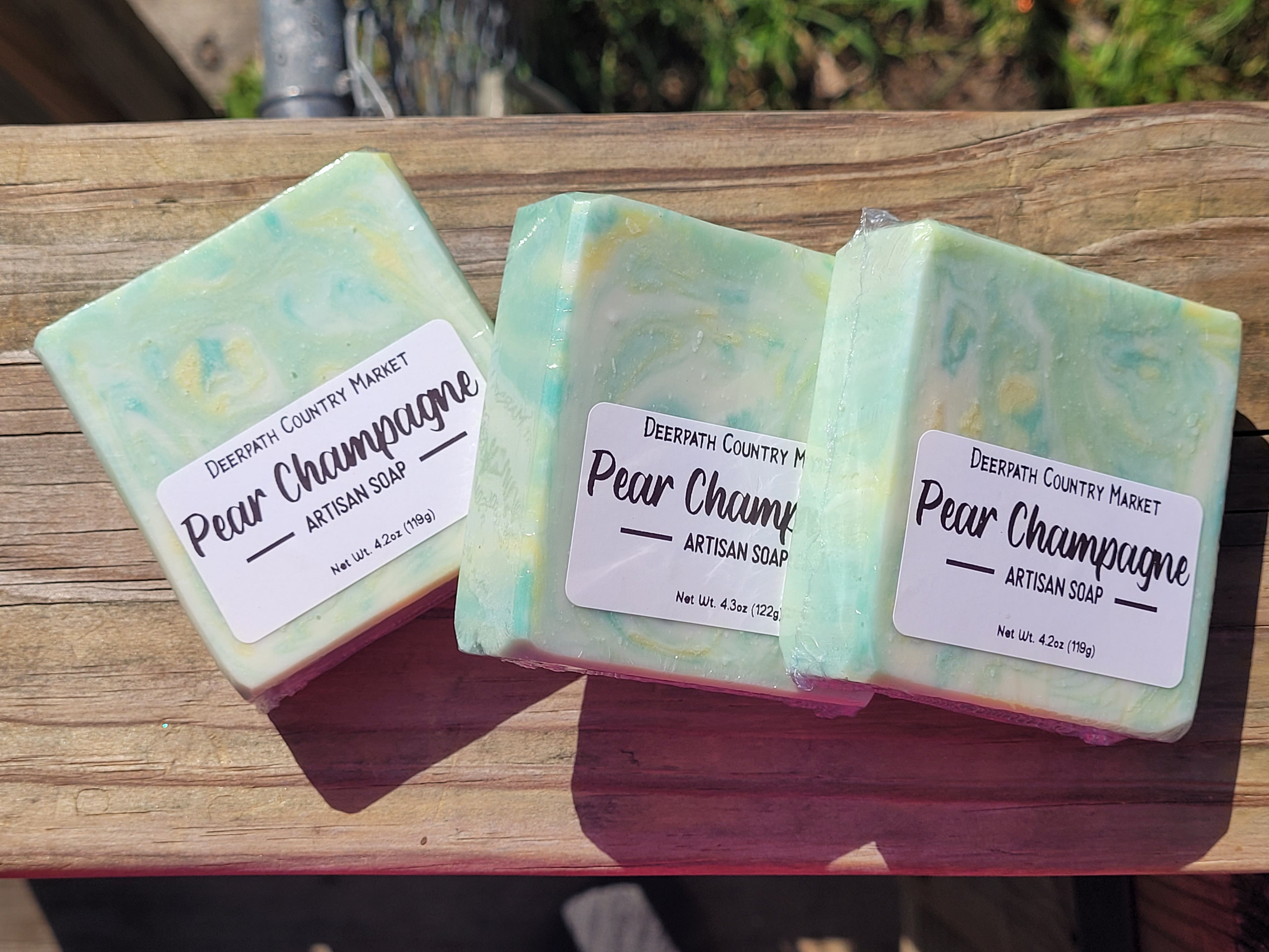 Pear Champagne Artisan Soap