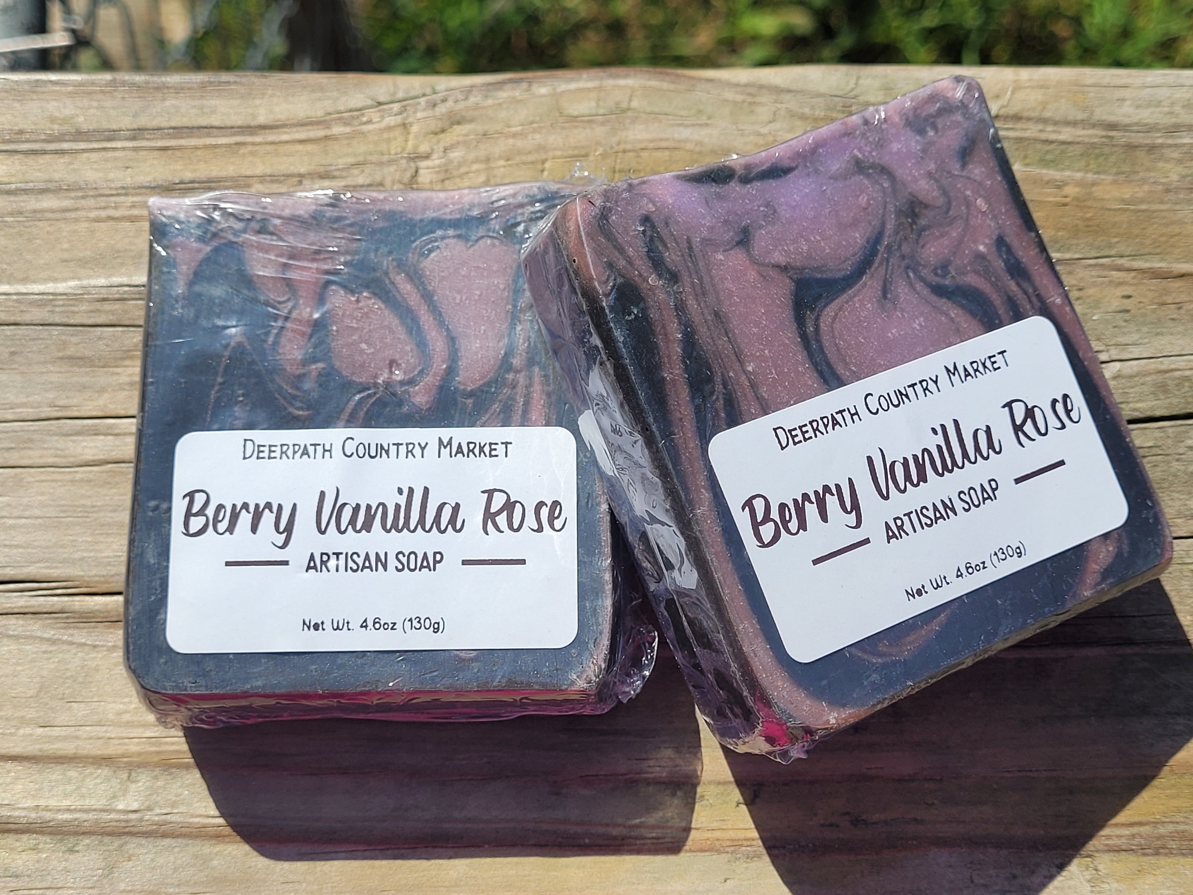 Berry Vanilla Rose Artisan Soap Bar