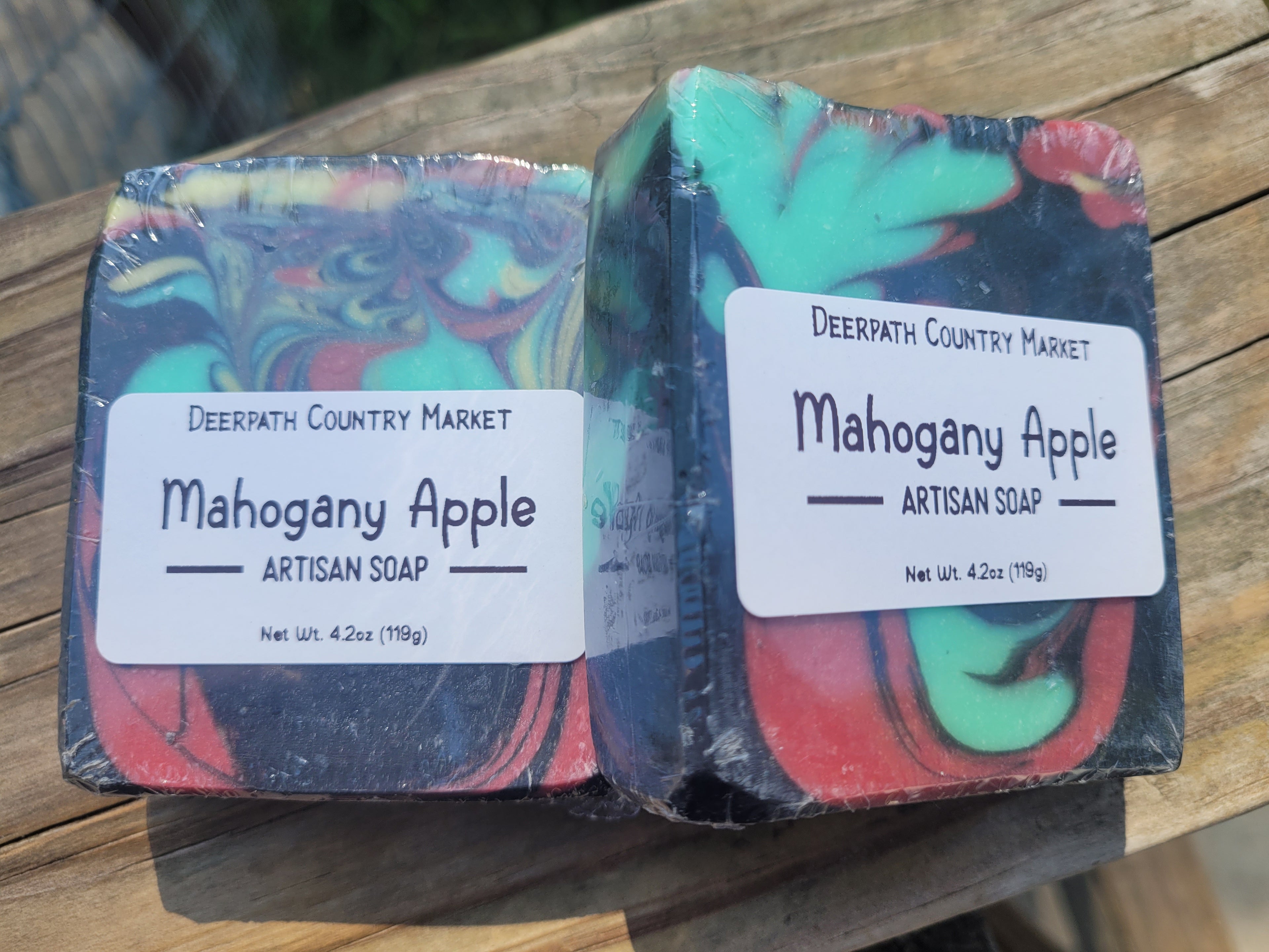 Mahogany Apple Artisan Soap