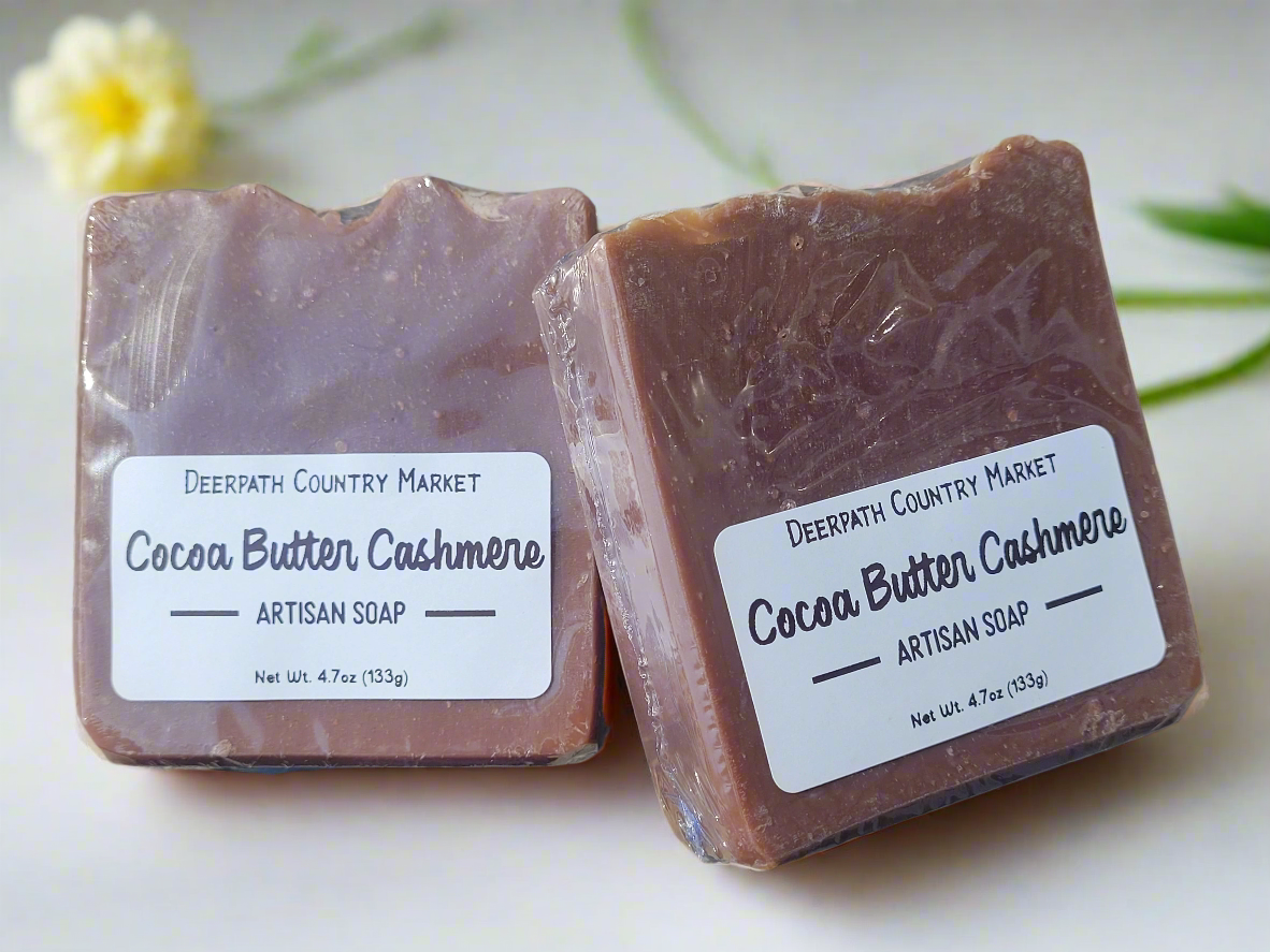 Cocoa Butter Cashmere Artisan Soap