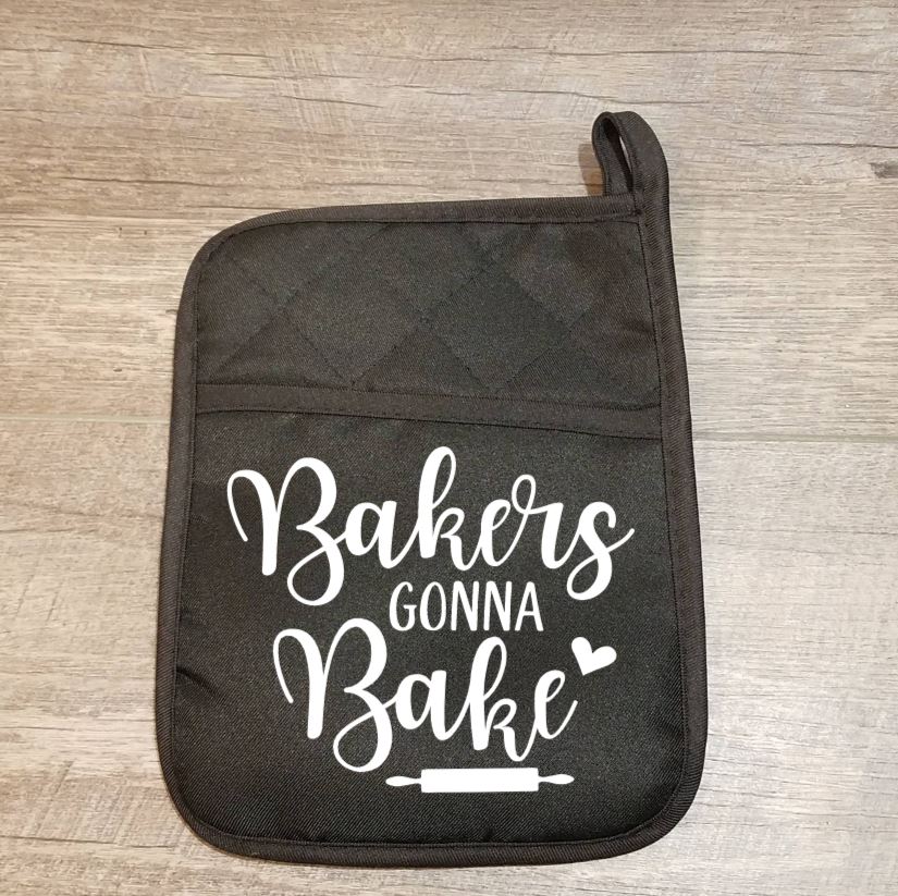 Bakers Gonna Bake Potholder