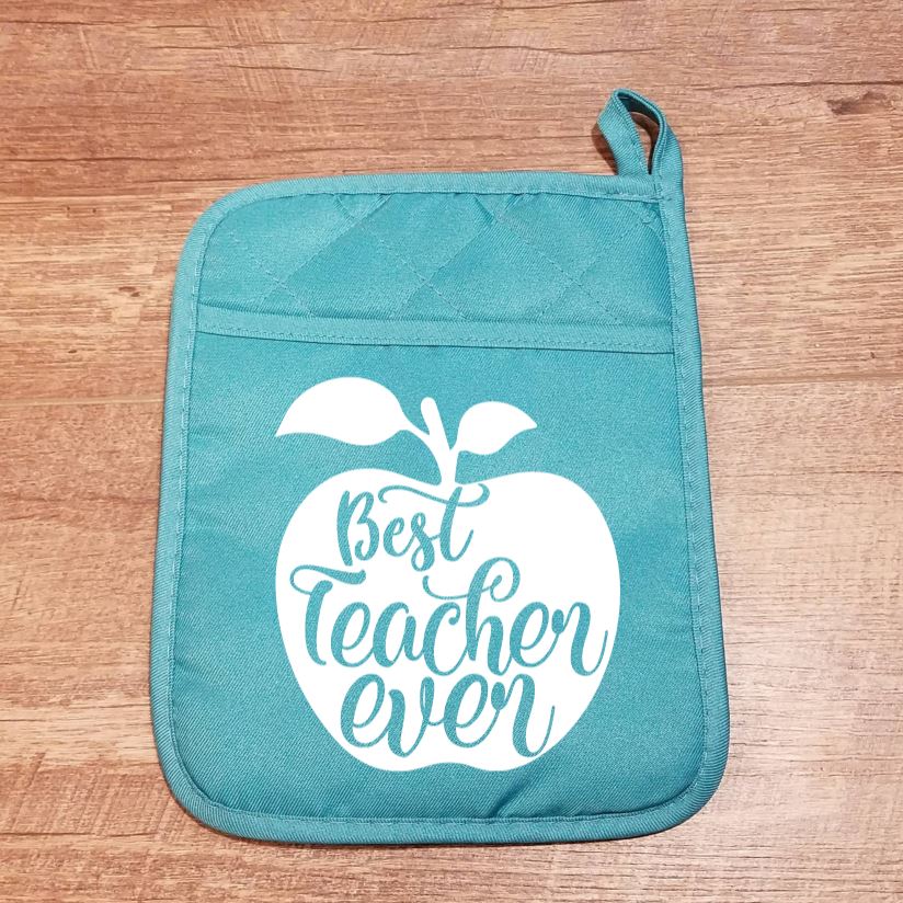 Best Teacher Ever Potholder