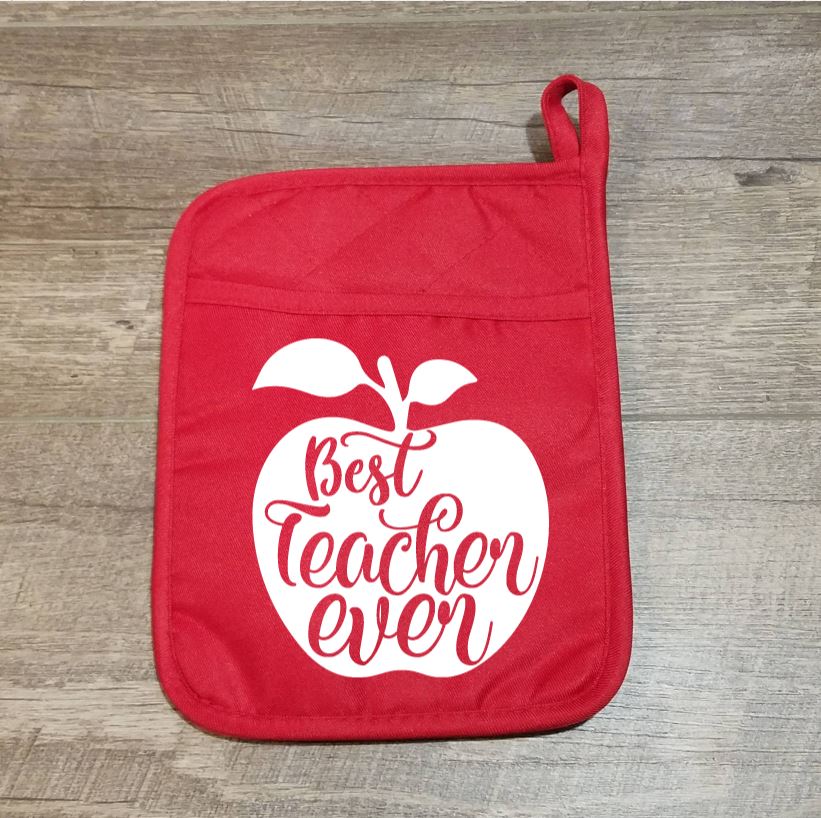 Best Teacher Ever Potholder