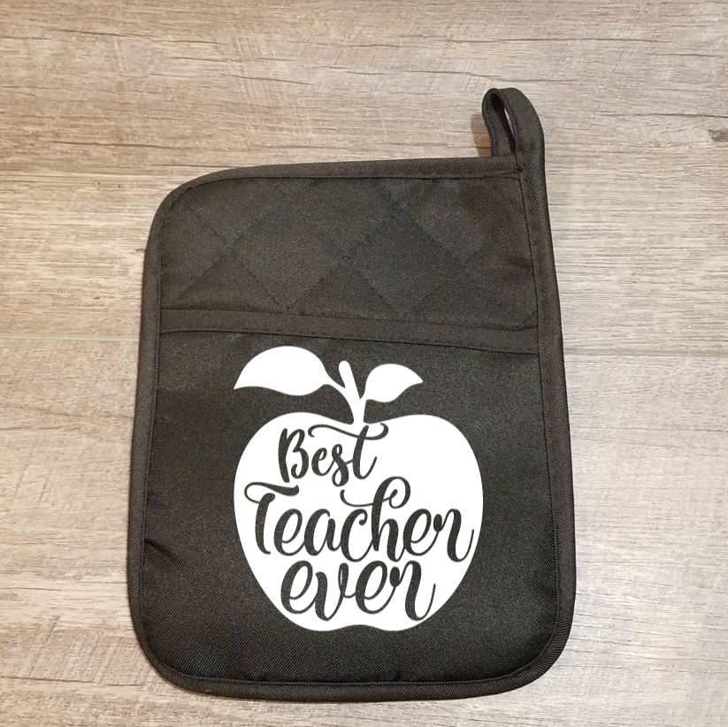 Best Teacher Ever Potholder