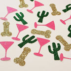 Cactus and Penis Bachelorette Glitter Confetti