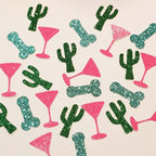 Cactus and Penis Bachelorette Glitter Confetti