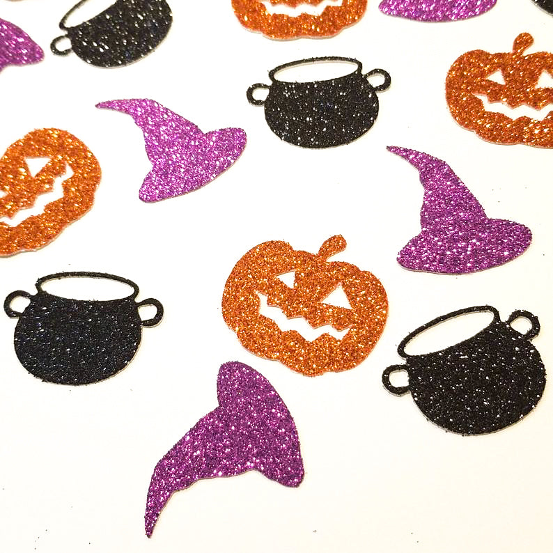 Halloween Glitter Confetti
