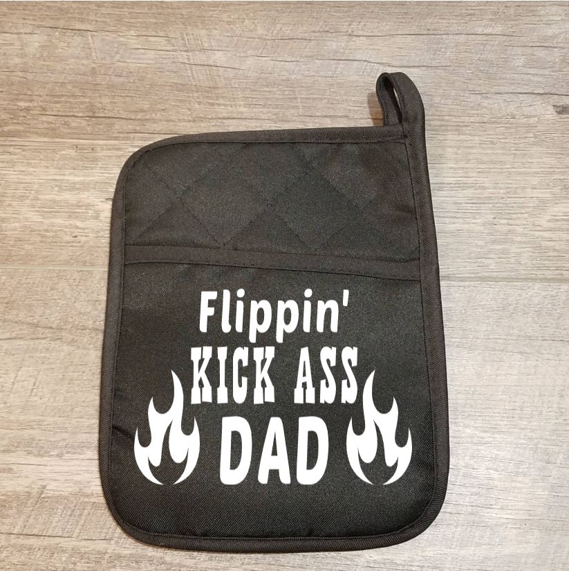 Kickass Dad Potholder