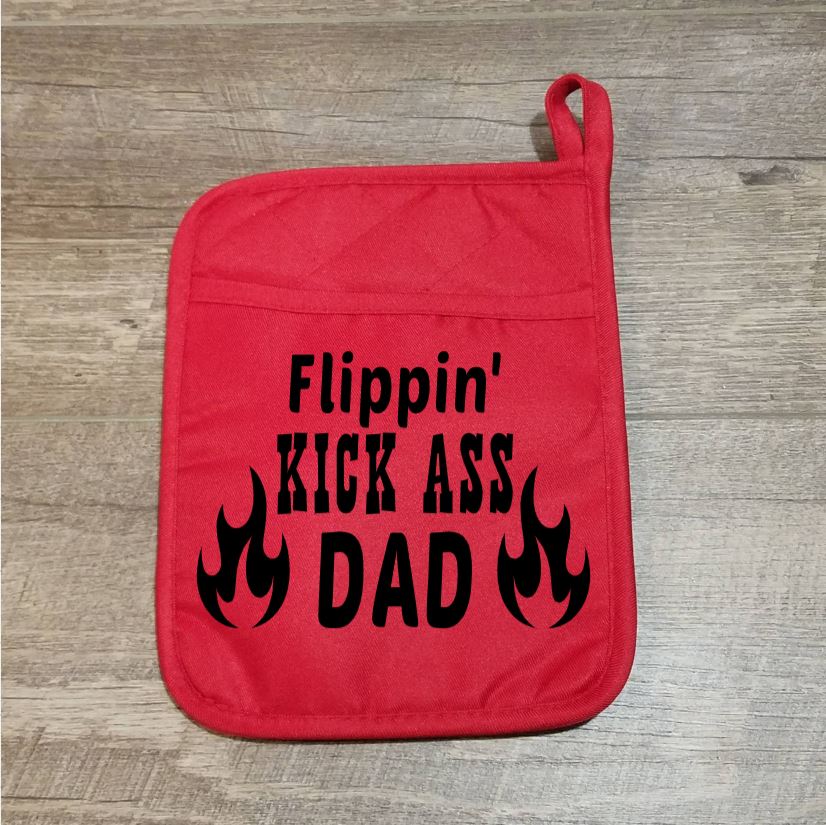 Kickass Dad Potholder