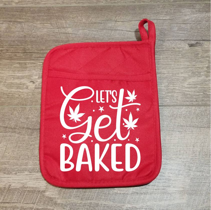 Lets Get Baked Potholder