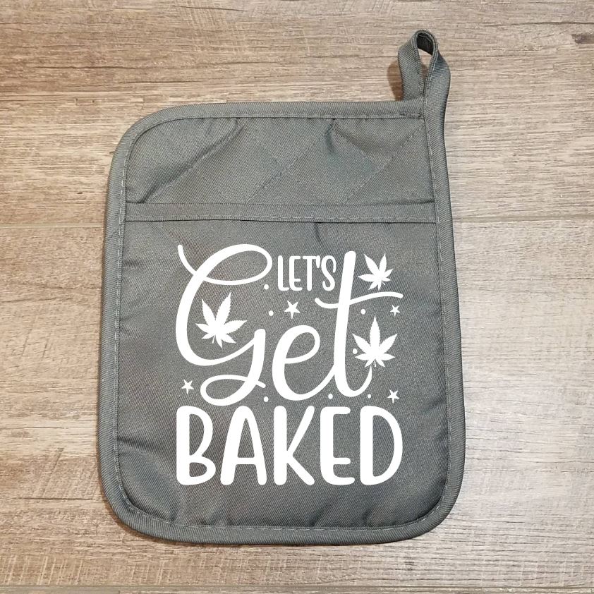 Lets Get Baked Potholder