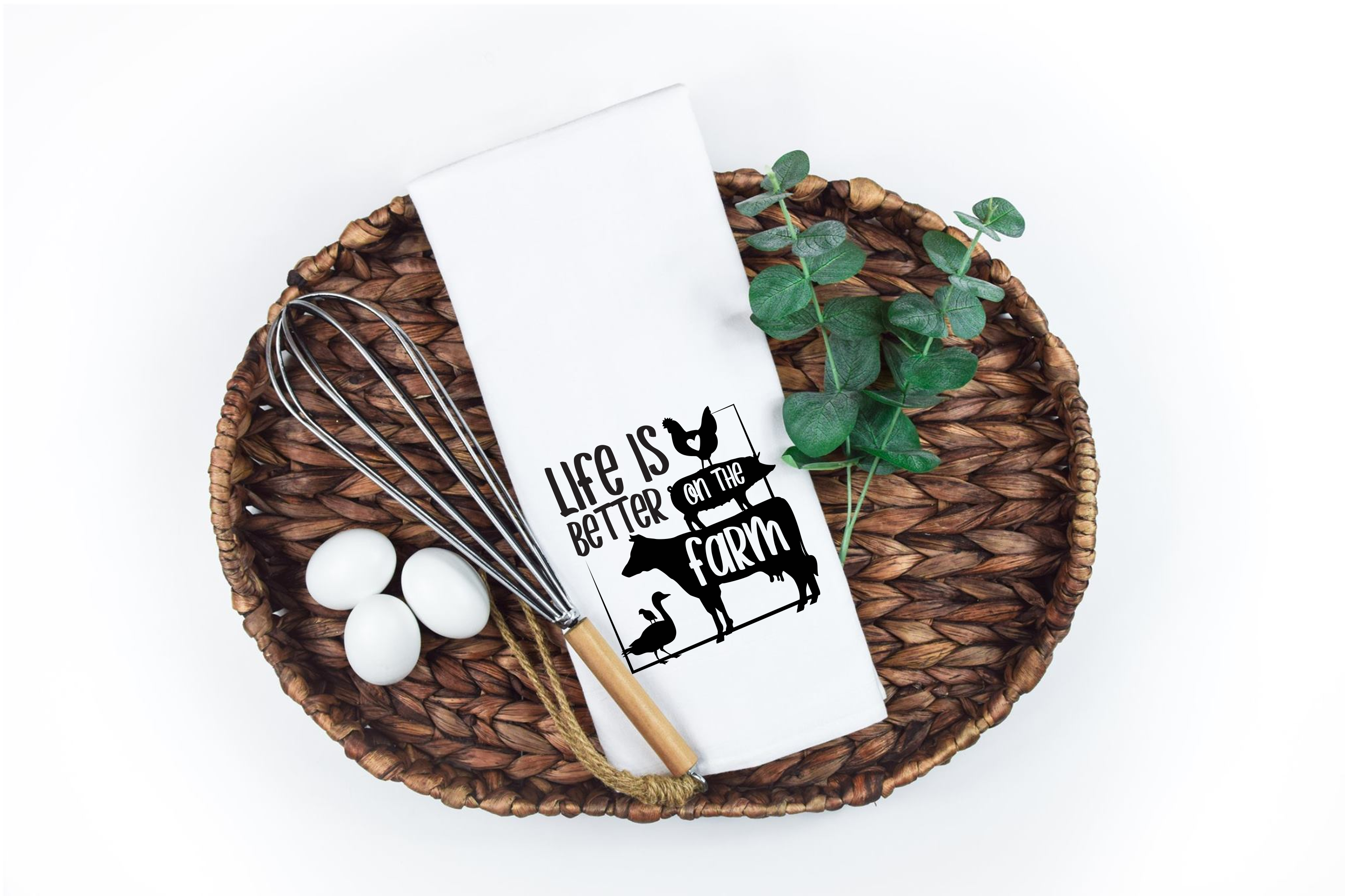 Life is Better on the Farm Flour Sack Towel