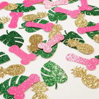 Tropical Bachelorette Glitter Confetti