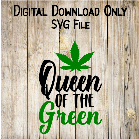 Queen of the Green SVG | Digital Download