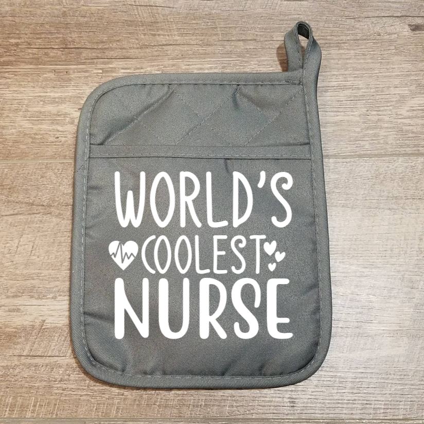 World's Coolest Nurse Potholder