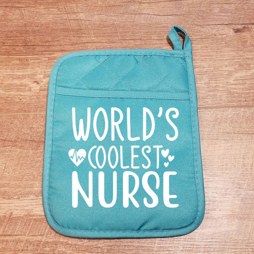 World's Coolest Nurse Potholder